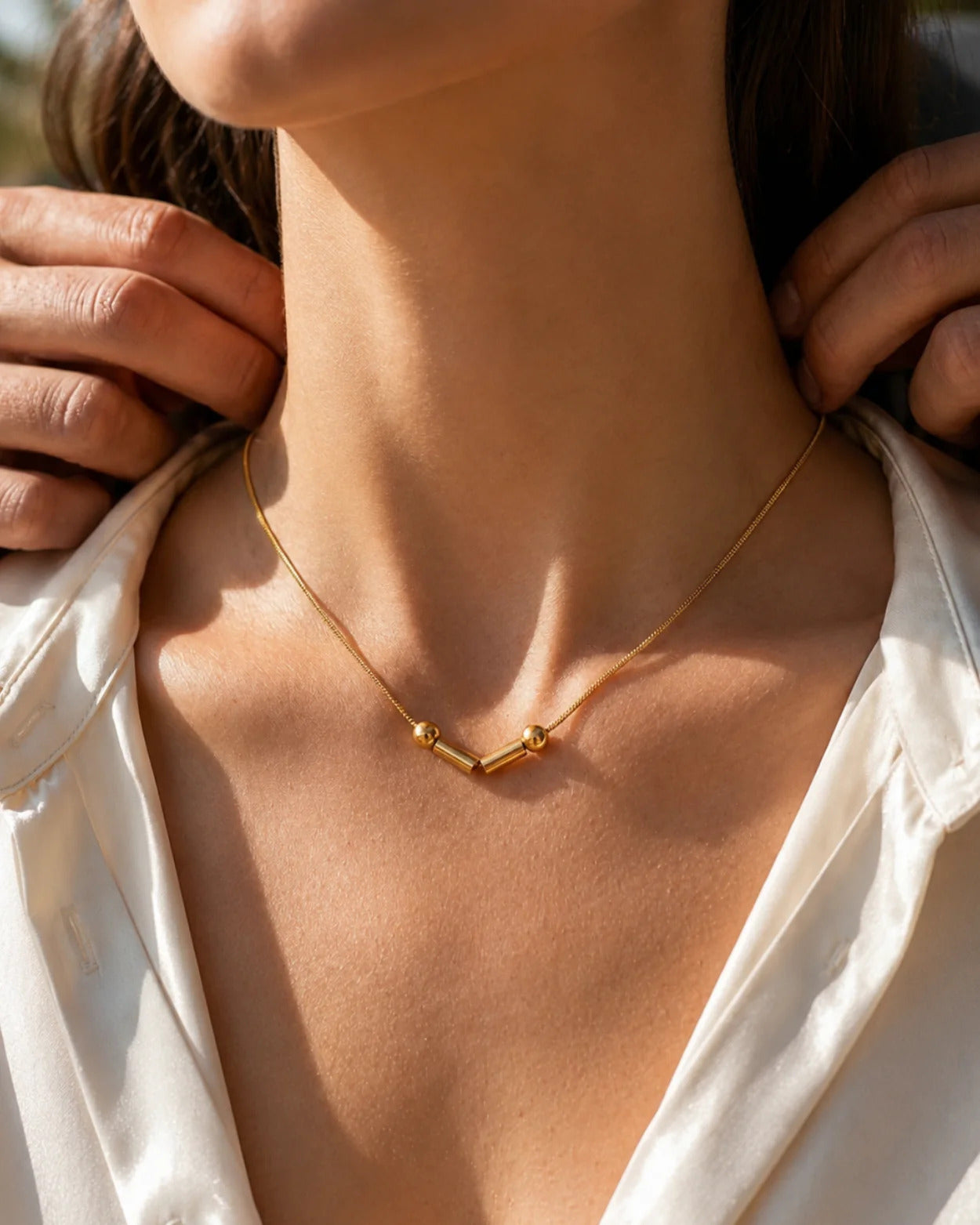 Morse Code Necklace
